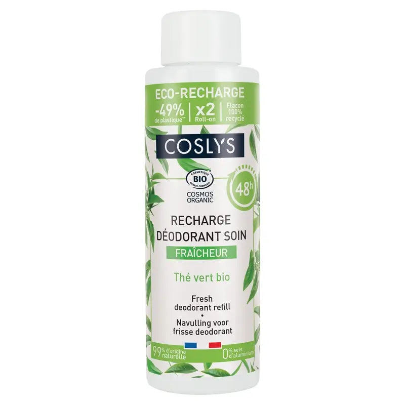 Recarga Desodorizante Coslys Freshness (Chá Verde + Aloé Vera) , 500 ml