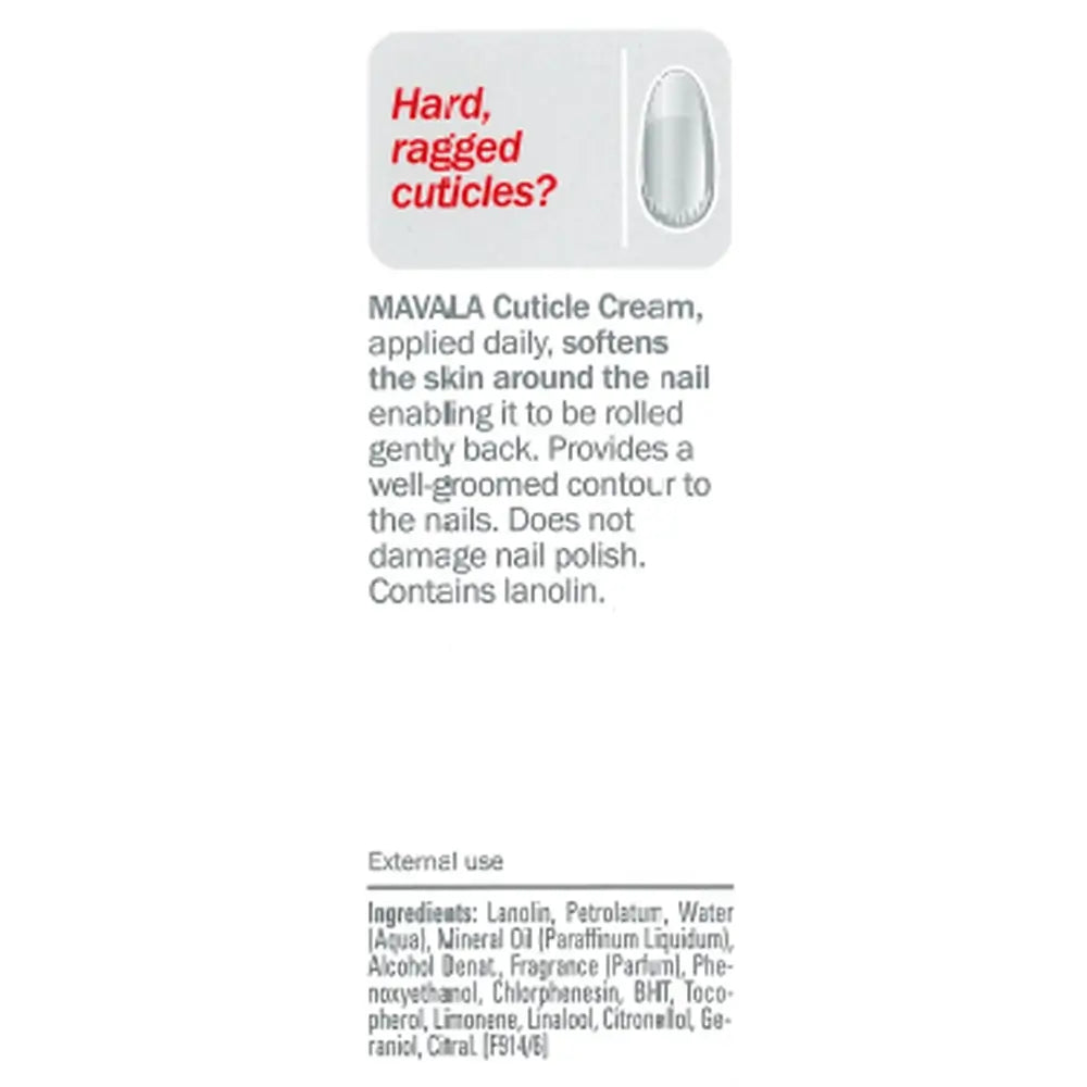 CREME DE CUTÍCULA MAVALA