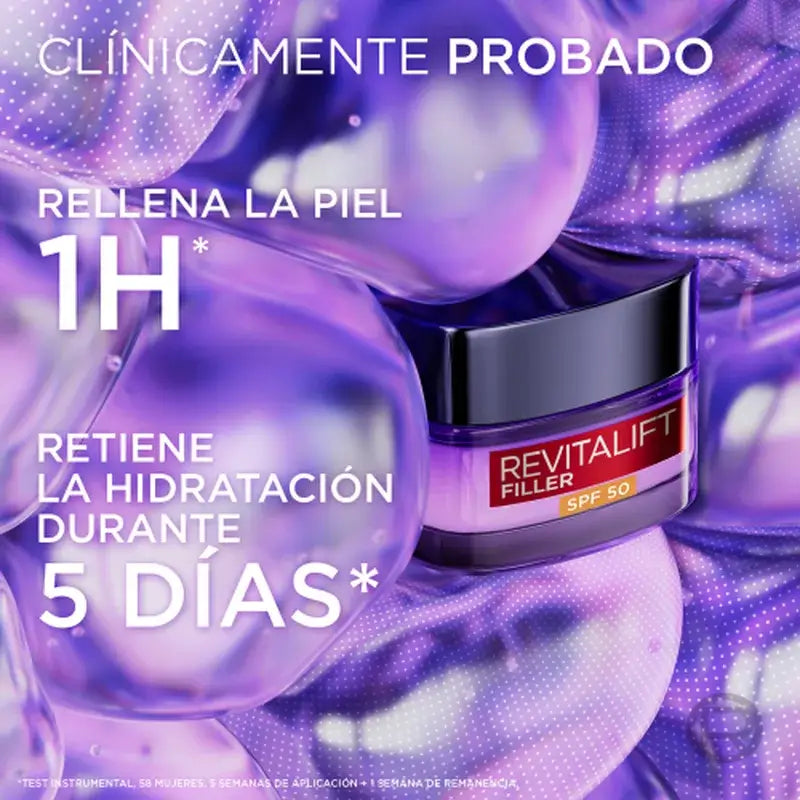 L'Oréal Paris Creme Rejuvenescedor Intensivo com Ácido Hialurónico e FPS 50: Volume e Proteção Uvb/Uva