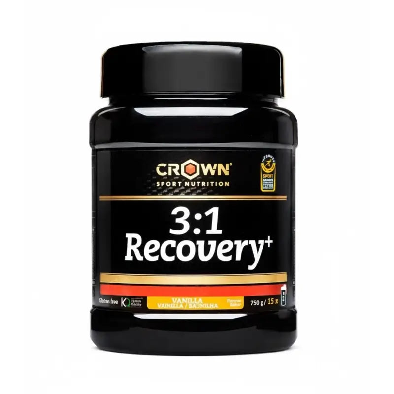 Crown Sport Nutrition 3:1 Pro Recovery Baunilha , 750 g (15 porções)