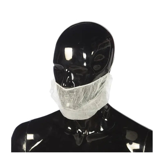 Protectores de barba em polipropileno Cuatrogasa Branco, 100 unidades