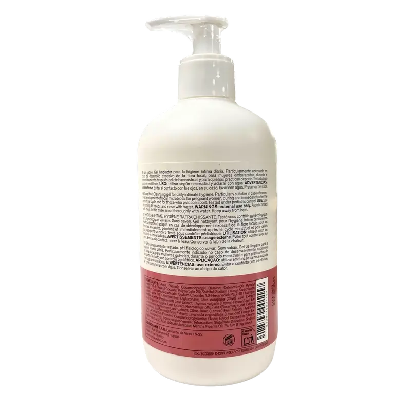 Cumlaude Lab Gel de Limpeza de Higiene Íntima CLX, 500 ml