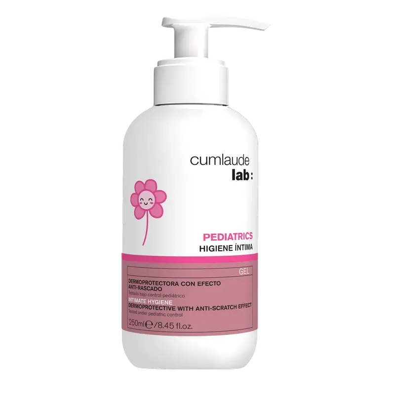 Cumlaude Lab Gel de Limpeza de Higiene Íntima Pediátrica, 250 ml