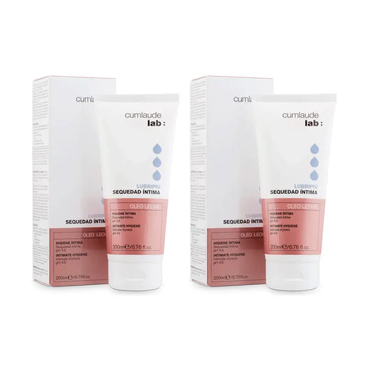 Cumlaude Lab Duplo Lubripiù Creme Íntimo, 2 x 200 Ml