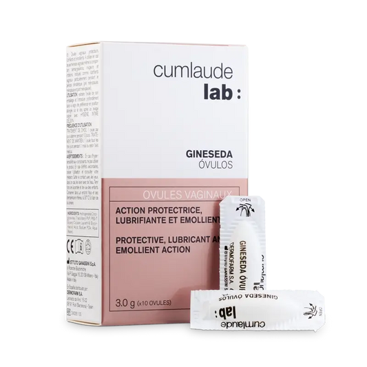 Cumlaude Lab Gineseda Vaginal Protective Ovules, 10 Unidades