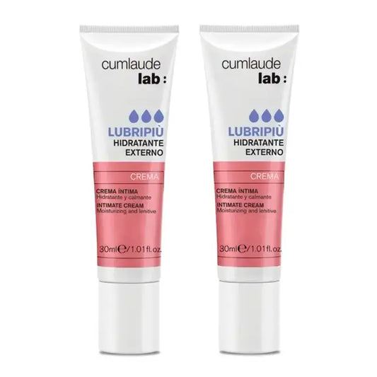 Cumlaude Lab Lubripiù Creme Hidratante Vulvar, Embalagem 2 x 30 ml
