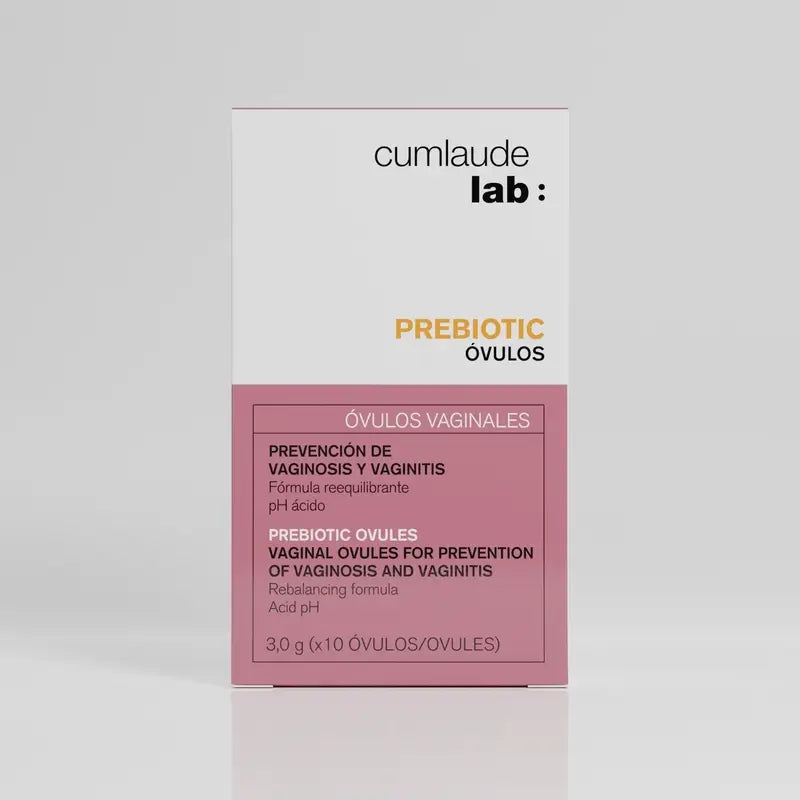 Cumlaude Lab Prebiotic, 10 Ovos Vaginais