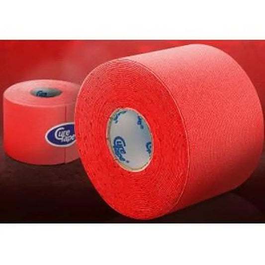 Cure Tape Cure Tape Ligadura Neuromuscular Vermelha (5Cm X 5M)