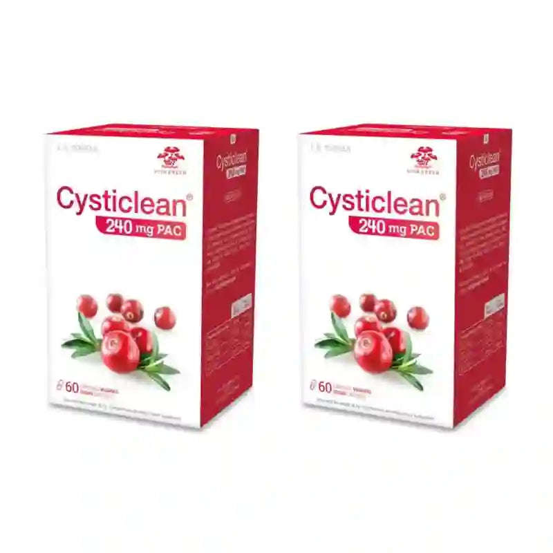 Cysticlean 240 Mg Pac, 2X60 Cápsulas