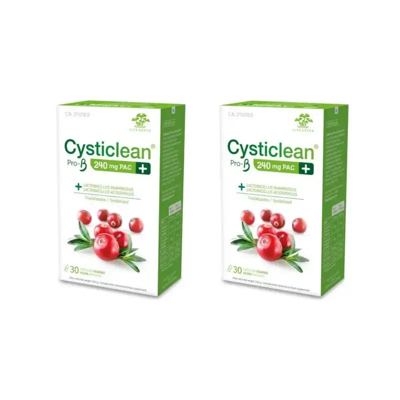 Cysticlean Prob 240 Mg Pac, 2X30 Cápsulas
