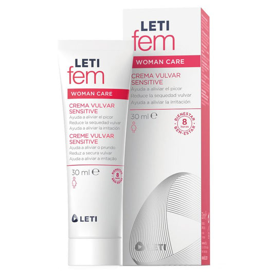 Letifem Woman Creme Vulvar Sensível, 30 ml