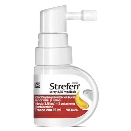Strefen Honey Lemon Spray 8,75 mg/dose, 15 ml
