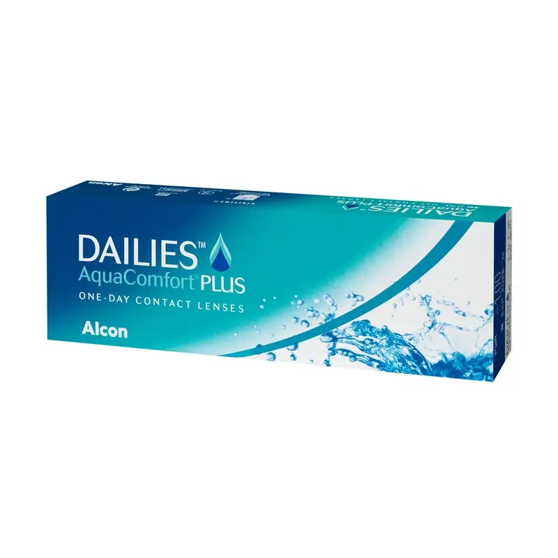Dailies AquaComfort Plus Daily Spherical Lenses , 30 unidades