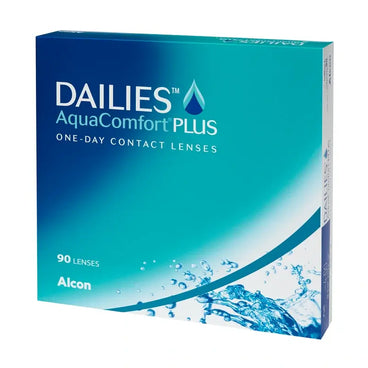 Dailies AquaComfort Plus Daily Spherical Lenses , 90 unidades