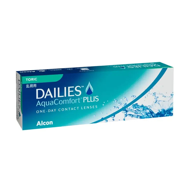 Dailies AquaComfort Plus Lentes de contacto tóricas diárias , 30 unidades