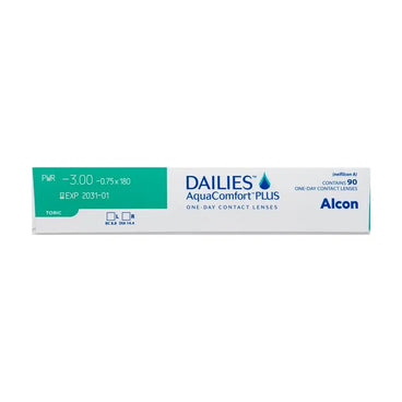 Dailies AquaComfort Plus Daily Toric Lenses , 90 unidades