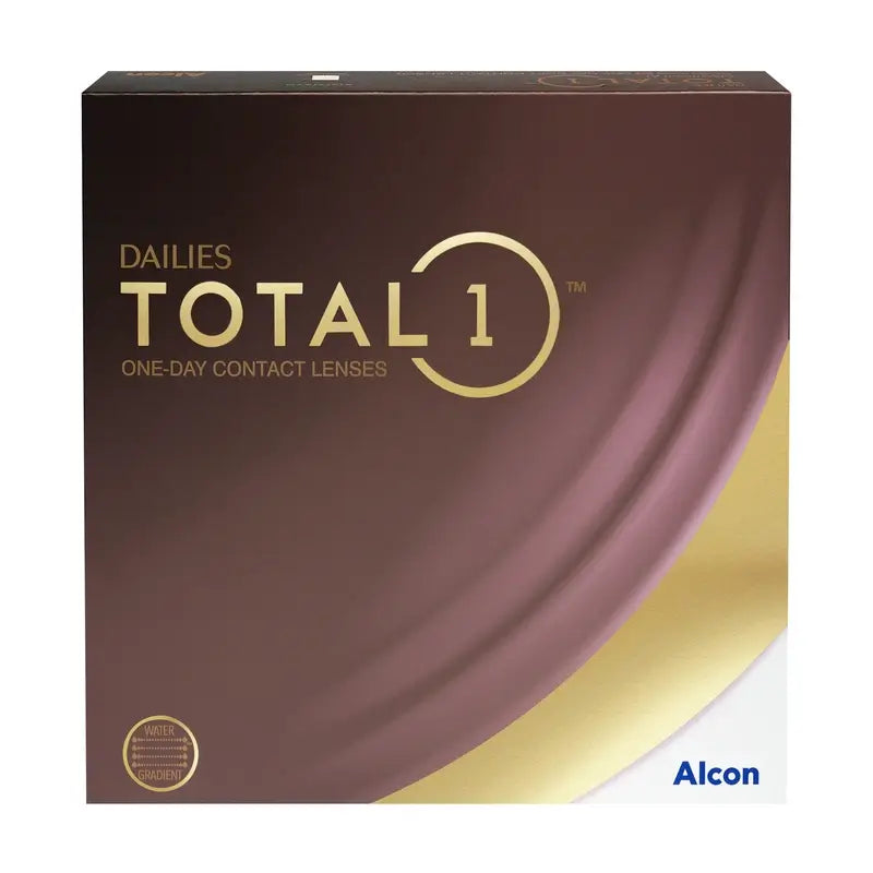 Dailies Total1 Daily Spherical Lenses , 90 unidades - +0.50, 8.5, 14.1