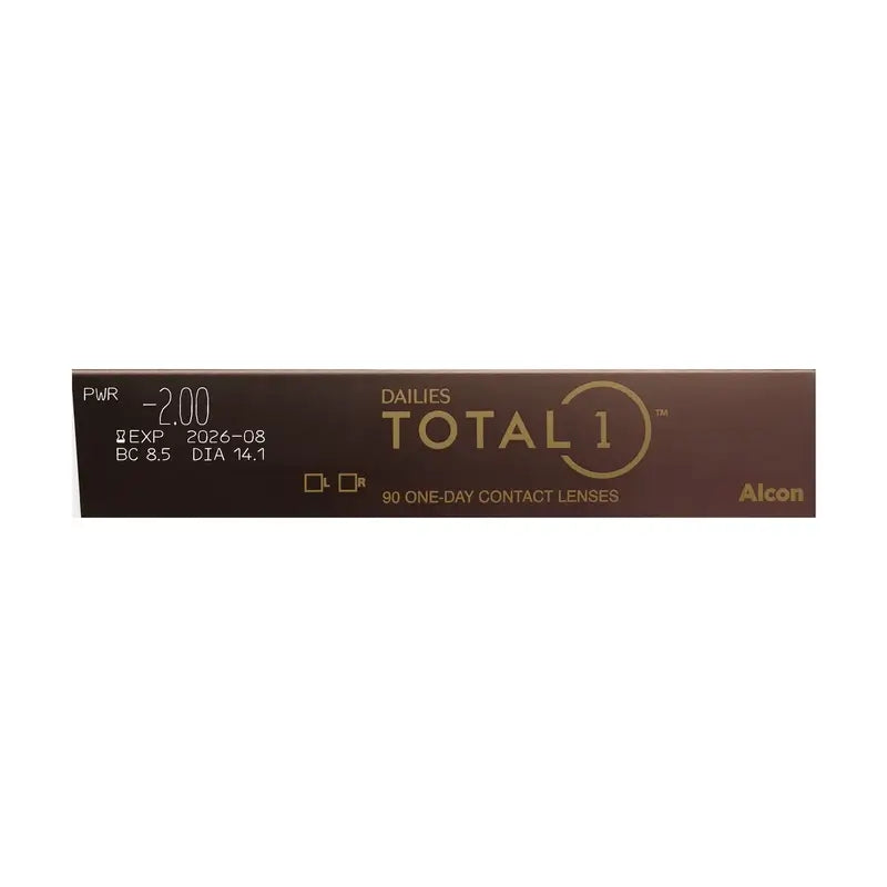 Dailies Total1 Daily Spherical Lenses , 90 unidades - -9.50, 8.5, 14.1