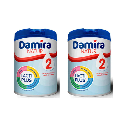 Damira Natur 2 Pack 2 x 800 g Leite de transição