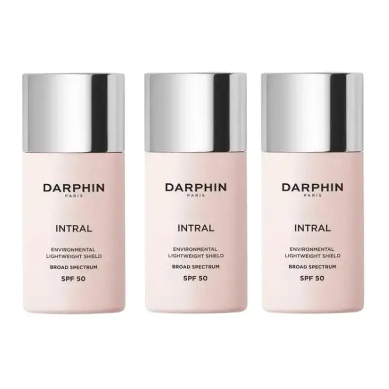 Darphin Intral Escudo Anti-Poluição SPF 50, Embalagem 3 x 30 ml
