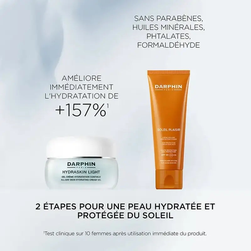 Darphin L'essentiel Solaire Pack Hydraskin Light + Protetor Solar Spf50