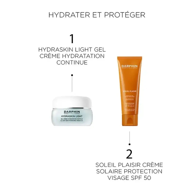 Darphin L'essentiel Solaire Pack Hydraskin Light + Protetor Solar Spf50