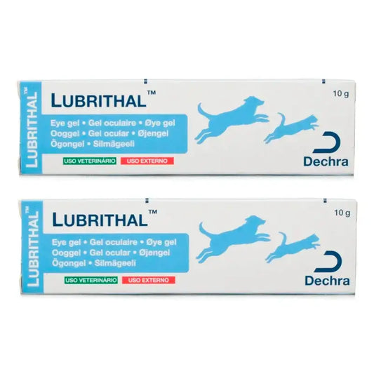 Dechra Lubrithal Gel, embalagem de 2 x 10 gramas
