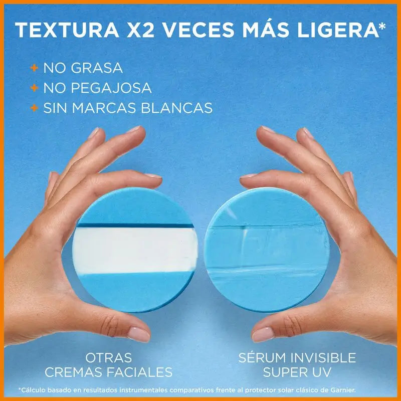 Protetor solar diário Delial Invisible Serum Super Uv Spf50 Light Feel, 30 ml