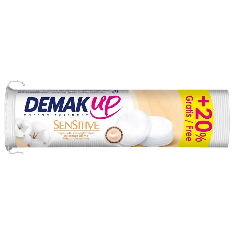 Demak'Up Sensitive Round, 72 unid.
