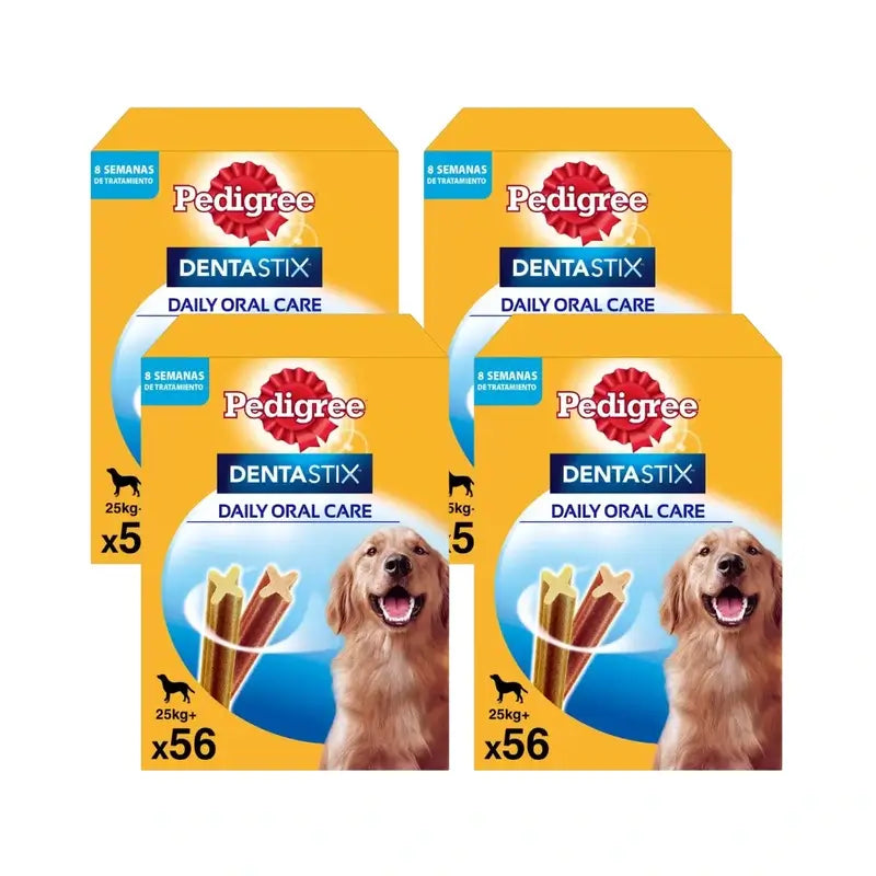 Dentastix Pedigree Pack Grande, 4X56pcs