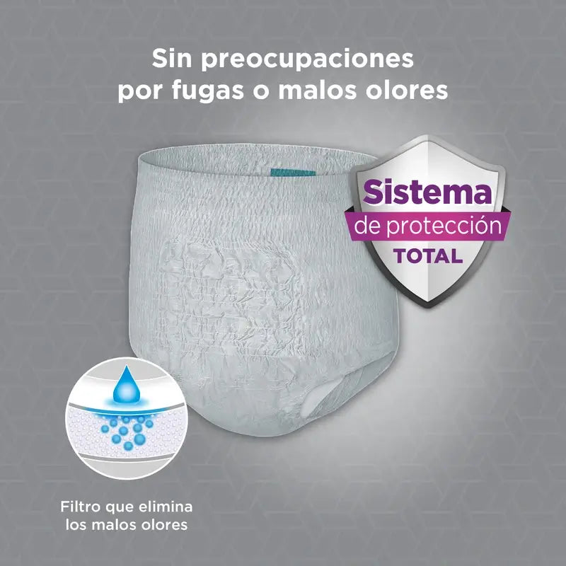 Depend Normal L/Xl Fralda masculina para adultos , 9 peças