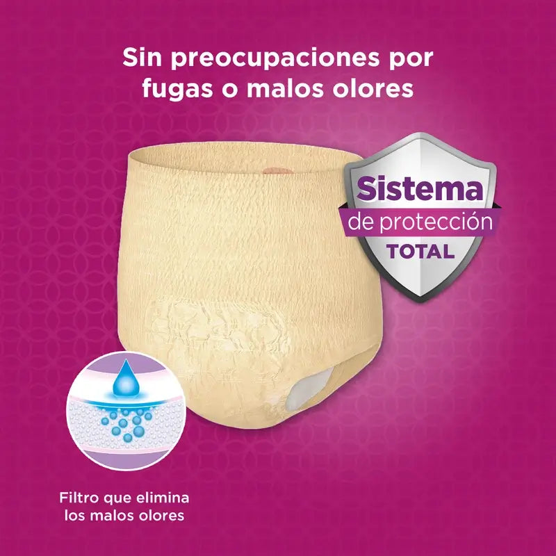 Depend Normal S/M Fralda de Adulto Mulher , 10 peças
