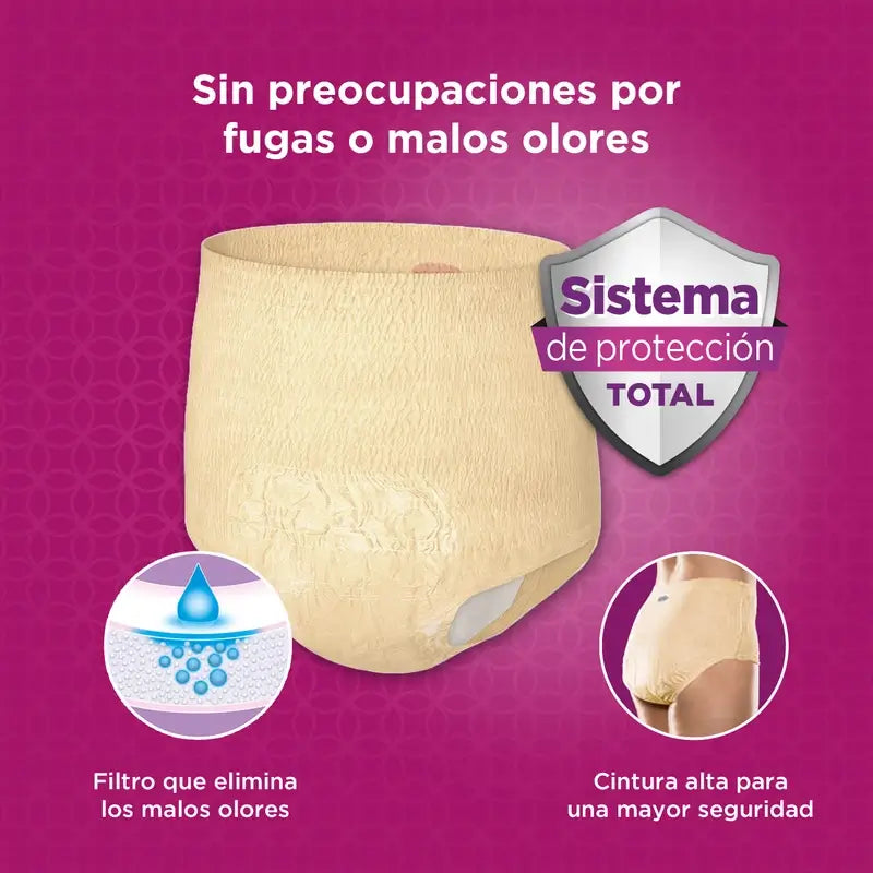 Depend Super L Adult Diaper for Women, 9 pcs.