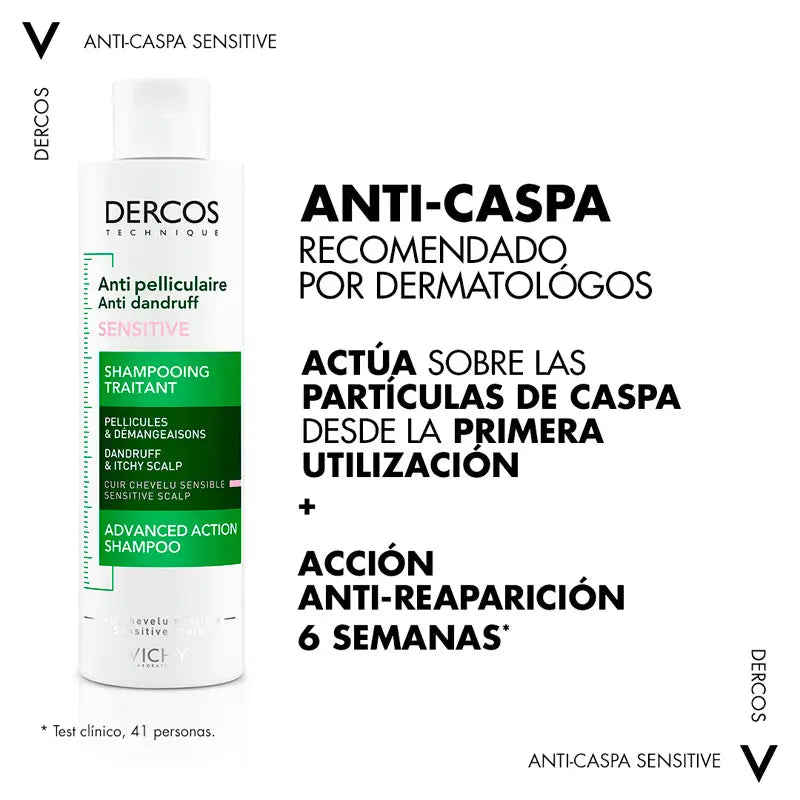 VICHY DERCOS ANTIDANDRUFF SENSÍVEL 200 ML