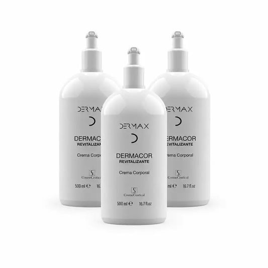 Dermax Dermacor Creme Corporal, Embalagem de 3 x 500 ml