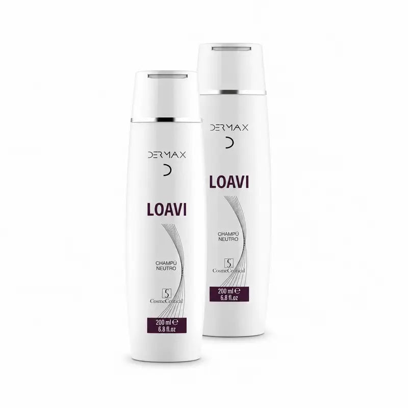 Dermax Loavi Champô Neutro, Embalagem de 2 x 200 ml