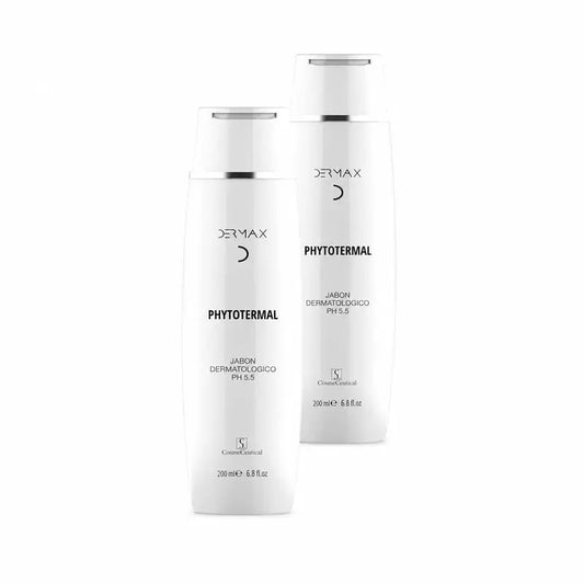 Dermax Phytotermal Sabonete Dermatológico pH 5,5, Embalagem de 2 x 200 ml