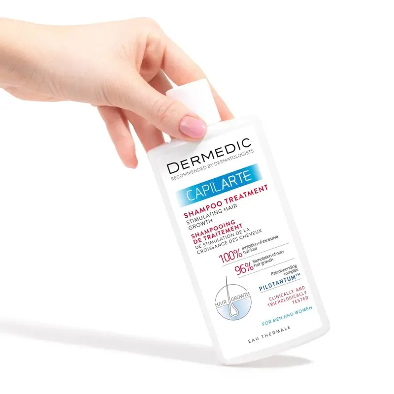 Dermedic Capilarte Champô de Tratamento Estimulante do Crescimento do Cabelo, 300 ml