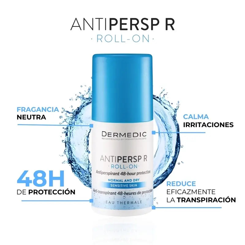 Dermedic Duo Antipersp R Antitranspirante Roll-On 48-Horas , 2 x 60 ml