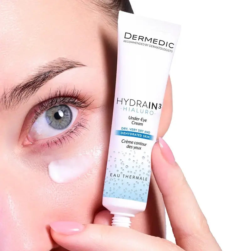 Dermedic Hydrain3 Hyalur Contorno de Olhos, 15 ml