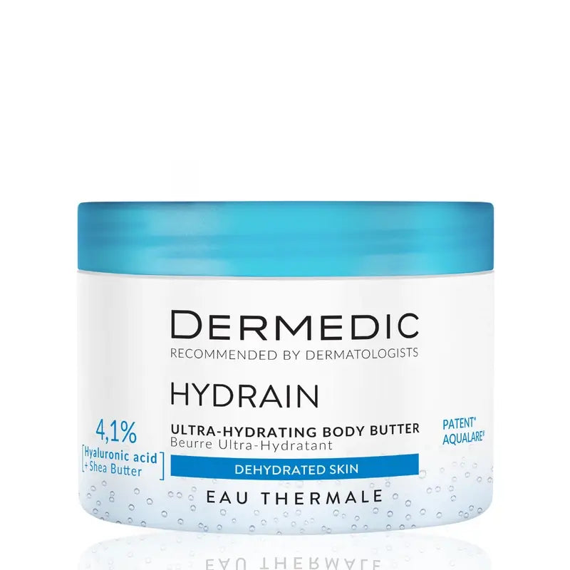 Dermedic Hydrain3 Hyaluronic Ultra Moisturising Body Butter, 225 ml