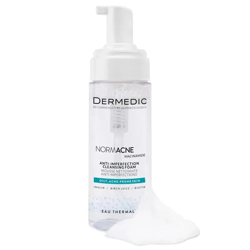 Dermedic Normacne Espuma de Limpeza Anti-Imperfeições, 170 ml