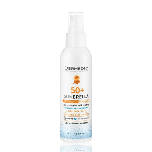 Dermedic Sunbrella Bebé Proteção Solar Leite Spray Spf50+, 150 ml