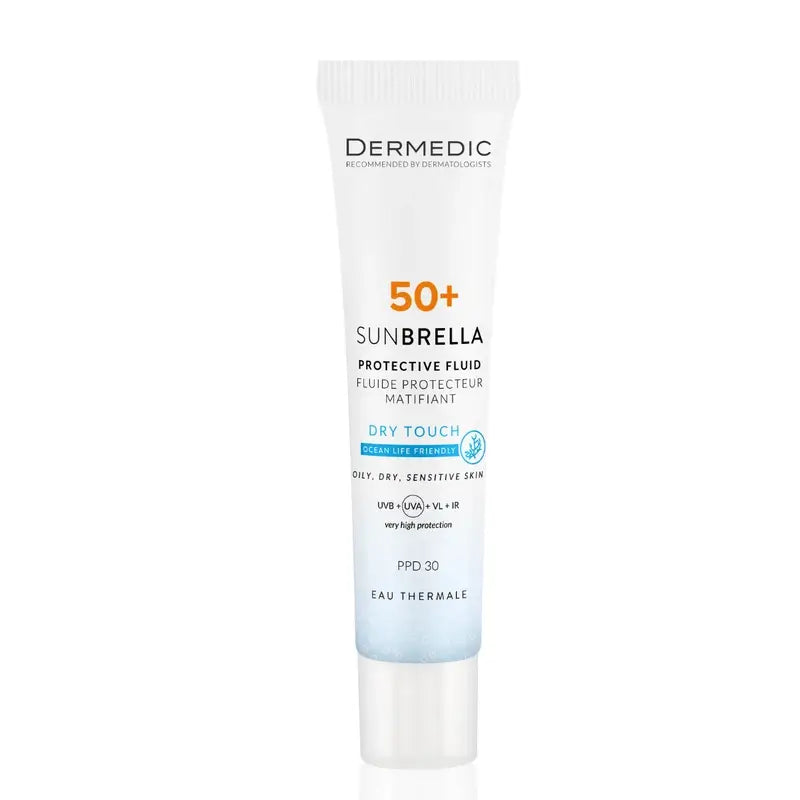 Dermedic Sunbrella Fluido Protetor Solar Matificante Fps 50+, 40 ml
