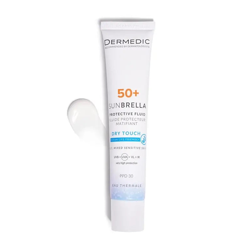 Dermedic Sunbrella Fluido Protetor Solar Matificante Fps 50+, 40 ml