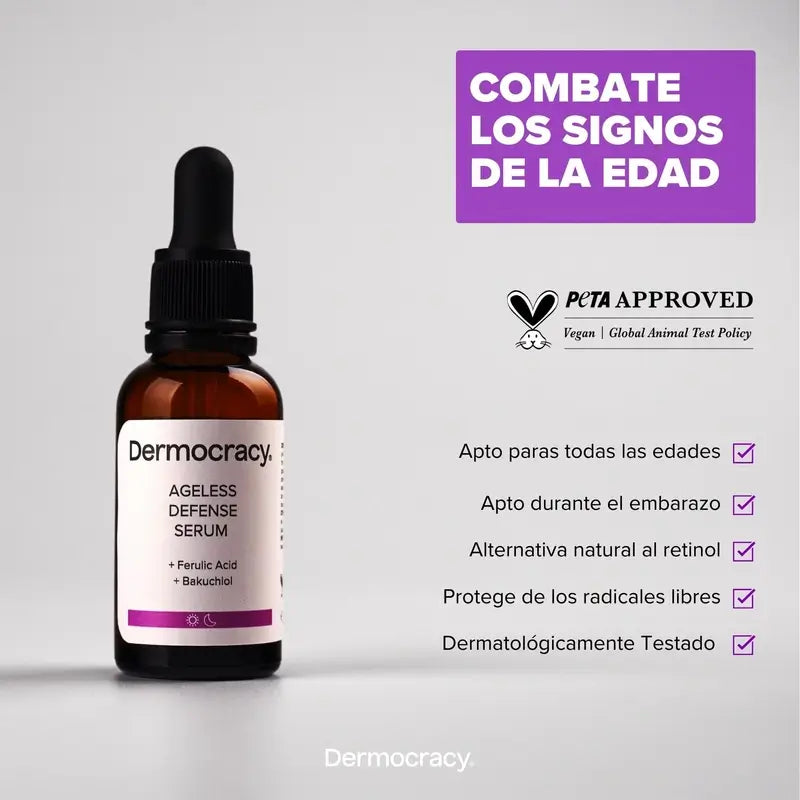 Dermocracy Ageless Defence Serum 3%.