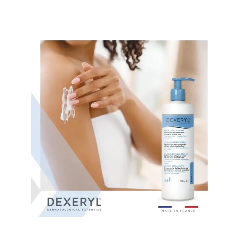 Dexeryl Creme Pele Seca, 500 gr