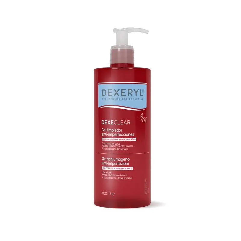 Dexeryl Dexeclear Gel de Limpeza Anti-Perfecção 2 em 1 , 400 ml