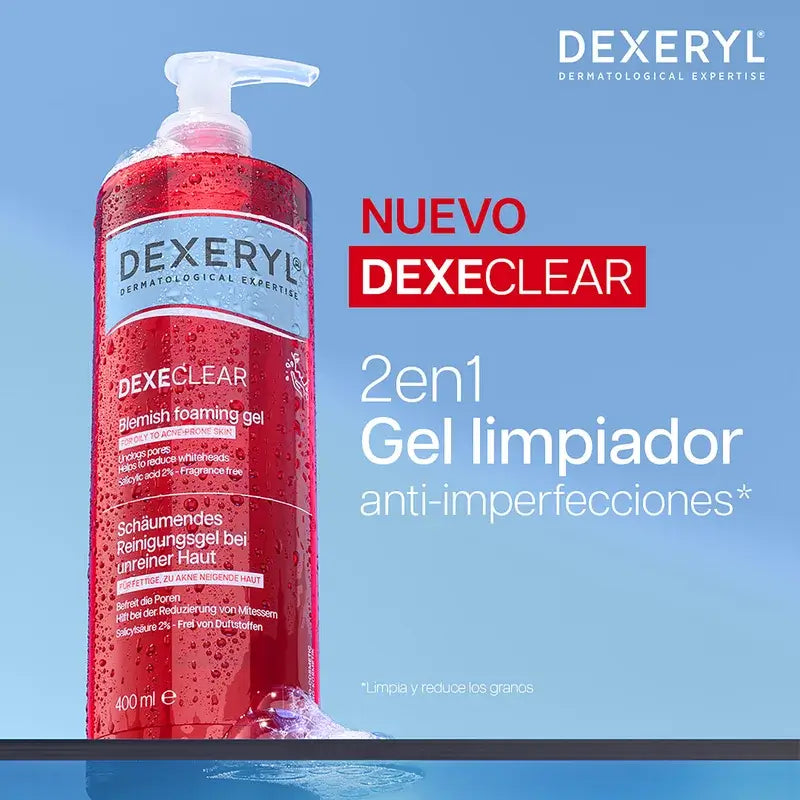 Dexeryl Dexeclear Gel de Limpeza Anti-Perfecção 2 em 1 , 400 ml