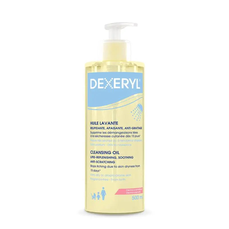 Dexeryl Óleo de Limpeza, 500 ml